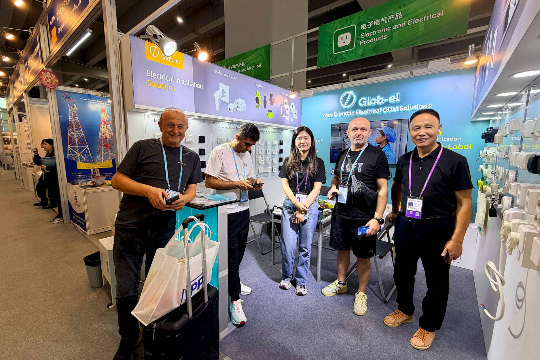 Glob-el stand at Canton Fair 2025